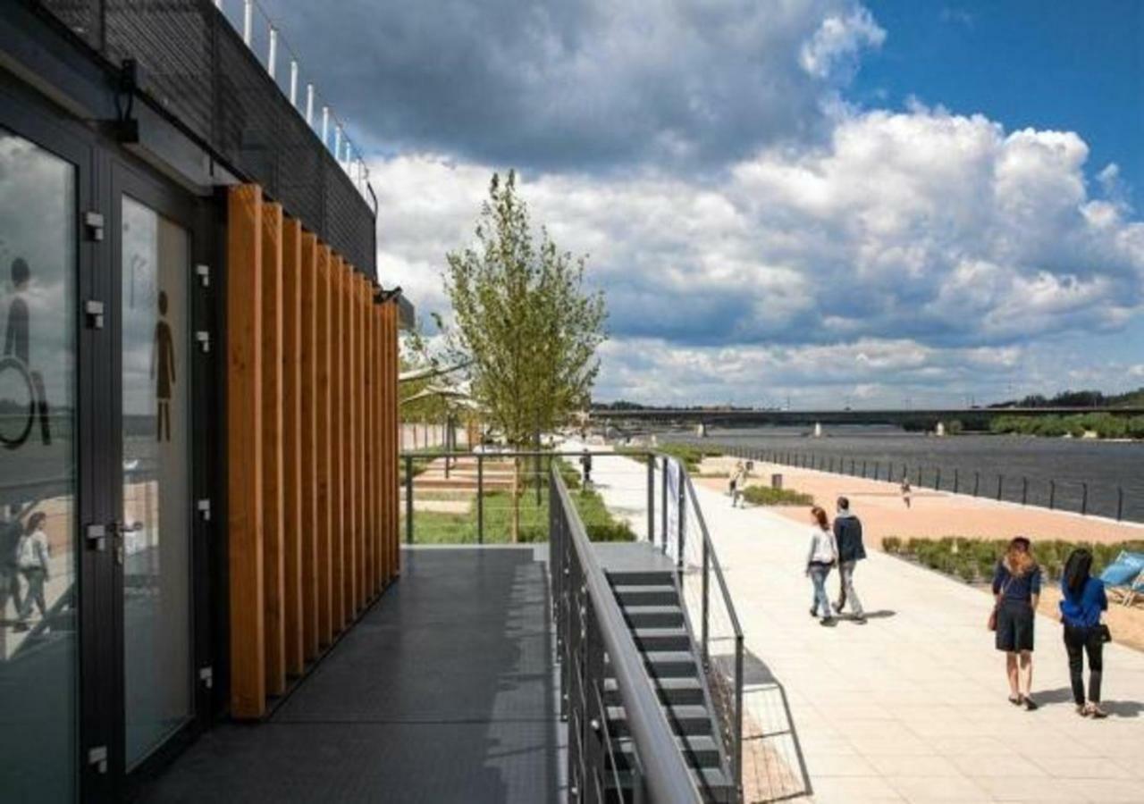 Bulwary Wislane P&O Serviced Apartments With Ac Varsó Kültér fotó